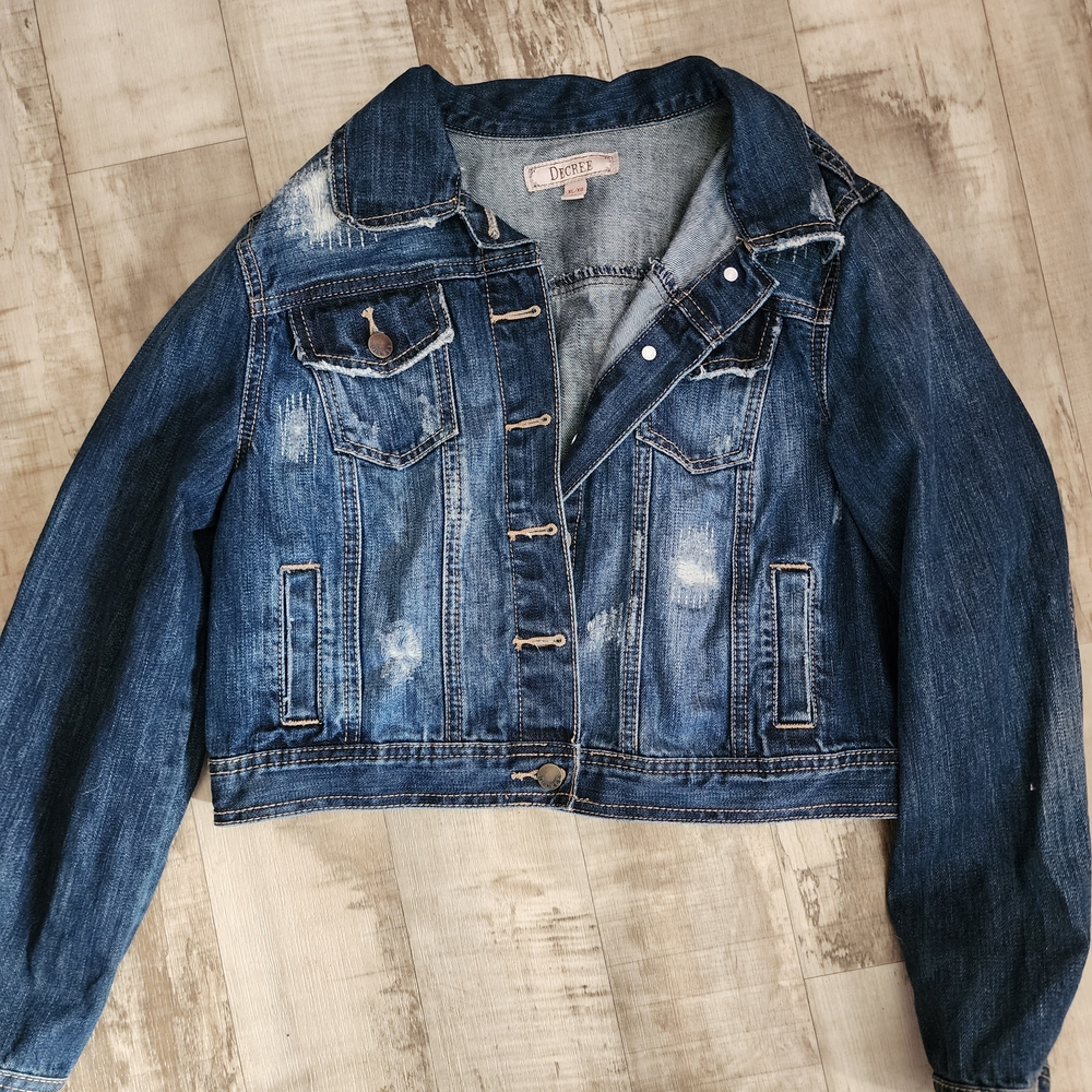 Decree Blue Denim Jean Jacket